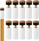 10 Pack Billiard Cue Tips 0 51      Pool Stick Replacement Tips With White Ferrule