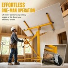 11 Ft Drywall Lift Panel Rolling Hoist Jack Lifter For Sheetrock Drywall Lifting