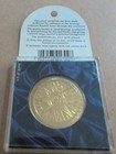 St Lucia 22ct Gold Plated Medallion The Tower Mint
