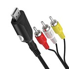  Usb Audio Video Capture Card Vhs Vcr To Digital Converter Rca Av To Usb Video 