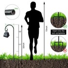 Adjustable 32 Inch Small Shepherd Hooks For Outdoor 