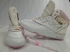 Rare  Vintage 80 s 90 s Dance Reebok High Top Shoes Women s Size 10 Pink White 