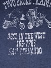 Vtg Harley Davidson Tank Top Shirt Single Stitch Medium Two Broke Tramps Mc Rare