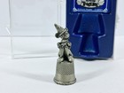 Vintage Disney Fantasia Mickey Mouse Thimble Genuine Pewter In Collectors Box