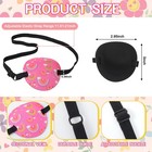 12 Pcs Eye Patches For Kids Adjustable Single Eyepatch Reusable Cute Soft Gir   