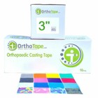 Orthotape Fiberglass Casting Tape   Orthopedic Medical Cast 3 Inch Box -10 Rolls