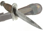 Excellent Wwii Production Fairbairn-sykes 3rd Pattern Fighting Knife With Sheath