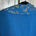 Cirque Du Soleil Full Zip Sweatshirt Jacket Womens Size M Shawl Neckline Magical