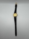 Vintage Ricoh Quartz Gold Tone Women   s Dress Watch Japan Runs