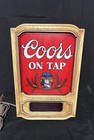 Coors On Tap Lighted Wall Sign - Vintage With Working  Message  