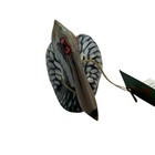 Vintage Pelican Hand Carved John J Madison Painted Wood 3 x5  Shelf Decoration