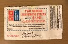 1992 Nirvana Nevermind Tour Portland Concert Ticket Stub Kurt Cobain Dave Grohl