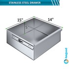 Stainless Steel Table Drawer