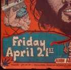 Kris Kristofferson Bonnie Raitt Ann Arbor 1970 Concert Poster Very Rare