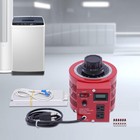 Ac 0-130v Variac Transformer Variable Red Voltage Regulator Metered 2000va 20amp
