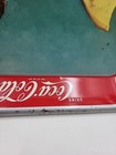 Vintage Original 1950 s Coca Cola Metal Serving Tray  have A Coke  Redhead Girl