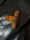 Original Wwii Japanese Army Officer Sword Katana Gunto Part Leather Sheath Lock