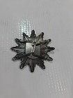 German  North Rhine westphalia Police Cap Badge Obsolete Vintage