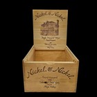 Nickel   Nickel 2000 Napa Tench Vineyard Cabernet Sauvignon Wood Wine Box Crate