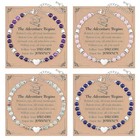 Wainis 4pcs 2026 Graduation Gifts For Women Graduation Bracelets 4pcs a