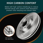 Front 12 91   328mm  Brake Rotors Compatible With 2008-2019 Toyota Highlander