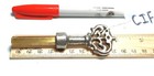 Cast Iron And Brass Pocket Casket Key