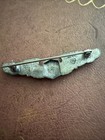 Vintage Amico Sterling Silver Wwii Us Army Air Force   Wings   Shield Badge Pin