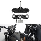 Front Fork Upper   Lower Triple Tree Clamps Fit For Harley Low Rider S St 20-25
