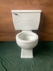 Vintage Ceramic White Porcelain Toilet Round Bowl Old Kohler Retro 225-26e