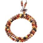 Mixed Sandalwood 108 Tibetan Buddhist Mala Bracelet Beaded Prayer Bead 6mm 