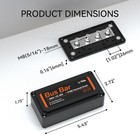 Litime Black Bus Bar For Lifepo4 Batteries High Voltage And Current Solar Marine