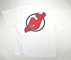 Vintage New Jersey Devils Hockey White Graphic T Shirt Size Xl Men Delta Pro