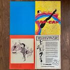 Lot Of 4 Vintage Musical Theatre Souvenir Program Book George M  Can-can Fiddler