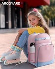 Roller Skate Bag For Women And Men Lightweight Inline   Ice Skates Backpack F   