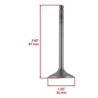 Caltric Intake   Exhaust Valve Kit For Kawasaki Bayou 220 Klf220a 1988 1989-2002