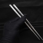 Pure 999 Fine Silver Chopsticks Lucky Fish Engraved Health Eating Tableware
