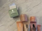 New Unused Clinique Set W  Cosmetic Bag Moisture Surge All About Collection