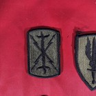 Vintage Original Us Army Uniform Patch Lot 4 Pieces