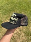 Vintage Worm Races  pet My Worm   Clearlake Ca Mesh Snapback Hat Made In Usa