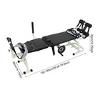 Traction Table Cervical Lumber Spine Back Stretcher Board Traction Bed 330lbs 