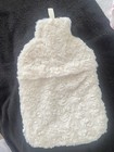 Primark Home Hot Water Bottle   Cover  White  With Cover  Unisex