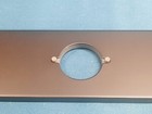 Kohler K-24461-bl Tone 10-7 16  Escutcheon Matte Black Gasket   Plate Only Nice
