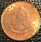 Toner-high Grade Unc 1963 Us Philippines 1 Centavo Coin-may620
