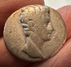  12     Octavian  Augustus Silver Denarius Ancient Coin    27 Bc - 14 Ad