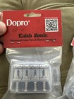 Solid Steel Stainless Electric Guitar Bridge Saddles 10 5 10 8mm Fit St Strat