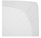 Crib Fitted Sheets Standard Crib Toddler Bed 28x52 2 Pack White 100  Cotton Knit