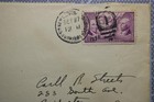 Navy Day 1937 Mailed From Submarine Bass New London B6s3