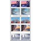 Usps Postage Stamps Sheet Of 20 - 2025 Winter Landscapes - First Class Letter