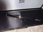 Montblanc Platinum Finish Meisterstuck Classique Luxury Ballpoint Pen 164 Works 