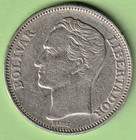1967 Venezuela 1 Bolivar World Coin Y42 Nice Coin See Scans